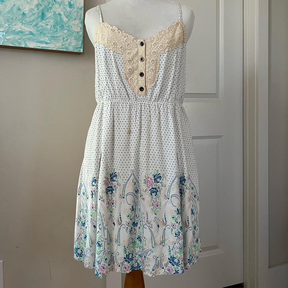 Free People Dress. Floral design